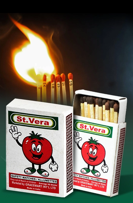 wooden safety matches from Ghana, trusted manufacturers & bulk suppliers for safe, durable matches