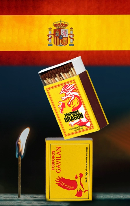 Wooden Safety Matches Moisture Resistant Supply in Spain High-quality moisture resistant wooden safety matches for distributors and suppliers in Spain